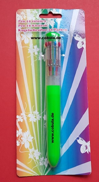 Kugelschreiber 10 Farben