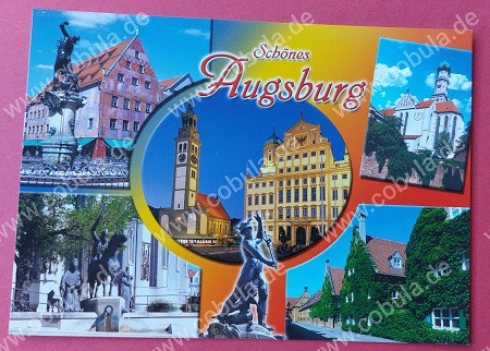 Postkarte Schönes Augsburg