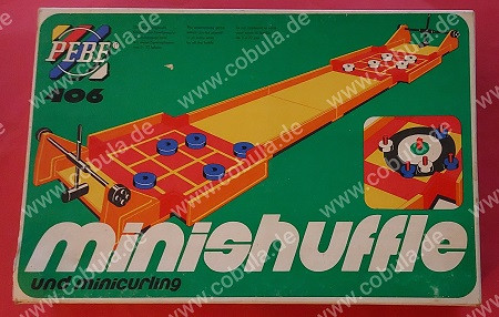 DDR PEBE Spiel Minischuffle und Minicurling in OVP (ab 7 Jahre)